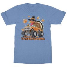 Happy Thanksgiving Turkey Feast - Funny Truck Lover Unisex T-Shirt