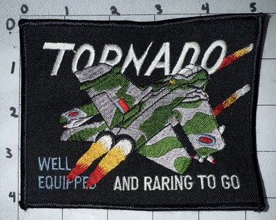 1980s - GWOT Era Royal Air Force British Tornado Aircraft Aviation Patch (AJ)