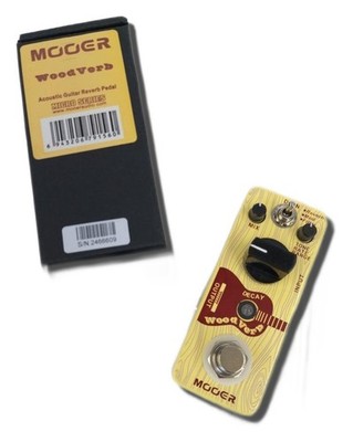 Mooer WOODVERB Reverb Effects Pedal Tested & Works 29616