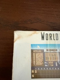 World Class Baseball (TurboGrafx-16, 1989) - SEALED, NEW, CIB, SEE PICTURES