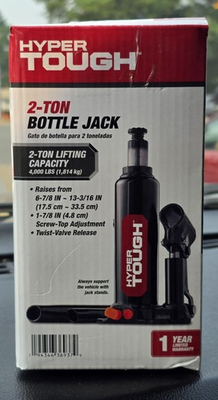 #ad Two Ton Bottle Jack $22.00