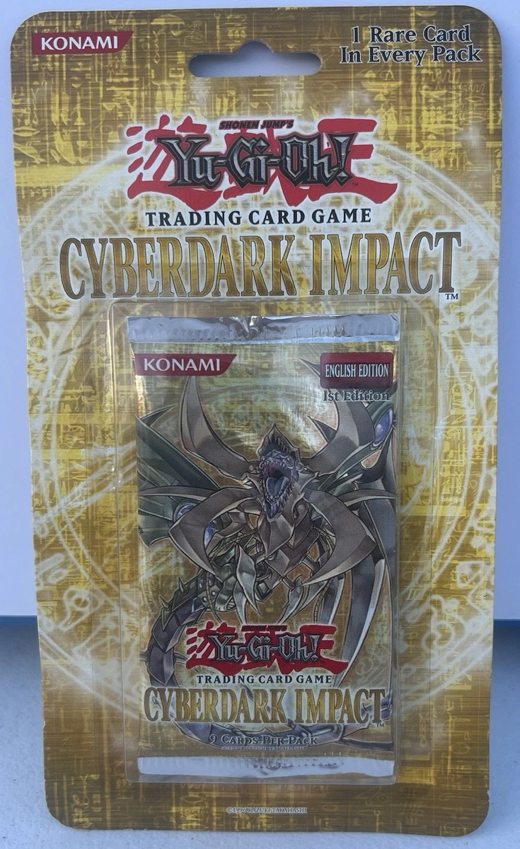 Yu-Gi-Oh! TCG Cyberdark Impact Sealed Collectible Card Game Packs