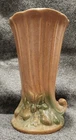 1930s--McCoy Pottery Cornucopia Vase "Leaves and Berries"