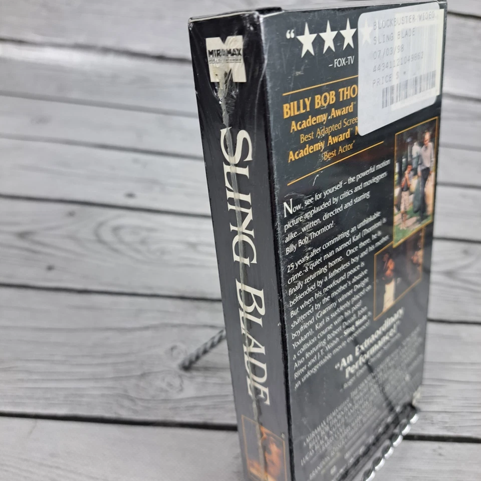 Sling Blade VHS 1997 Billy Bob Thorton NEW - Image 4 of 4