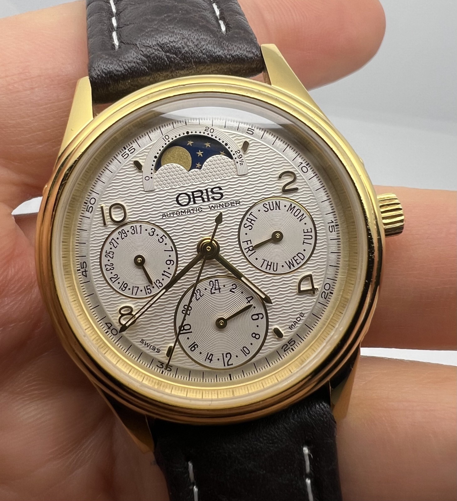 ORIS  COMPLICATION AUTOMATIC MOON PHASE REF 7433B… - image 7