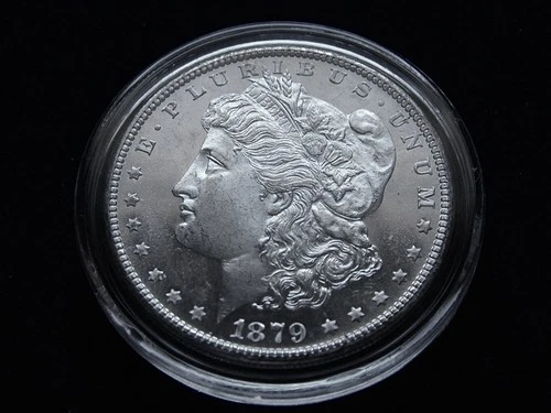 1879 S MORGAN SILVER DOLLAR MS BU PL FROSTY