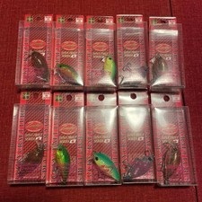 Lucky Craft Shallow Crapie Lures Set of 10, Unused, Fishing Tackle