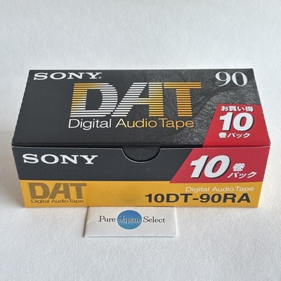 SONY 10DT-90RA DAT Tape 10er Pack Digital Audio Tape [NEU/ungeöffnet] JAPAN