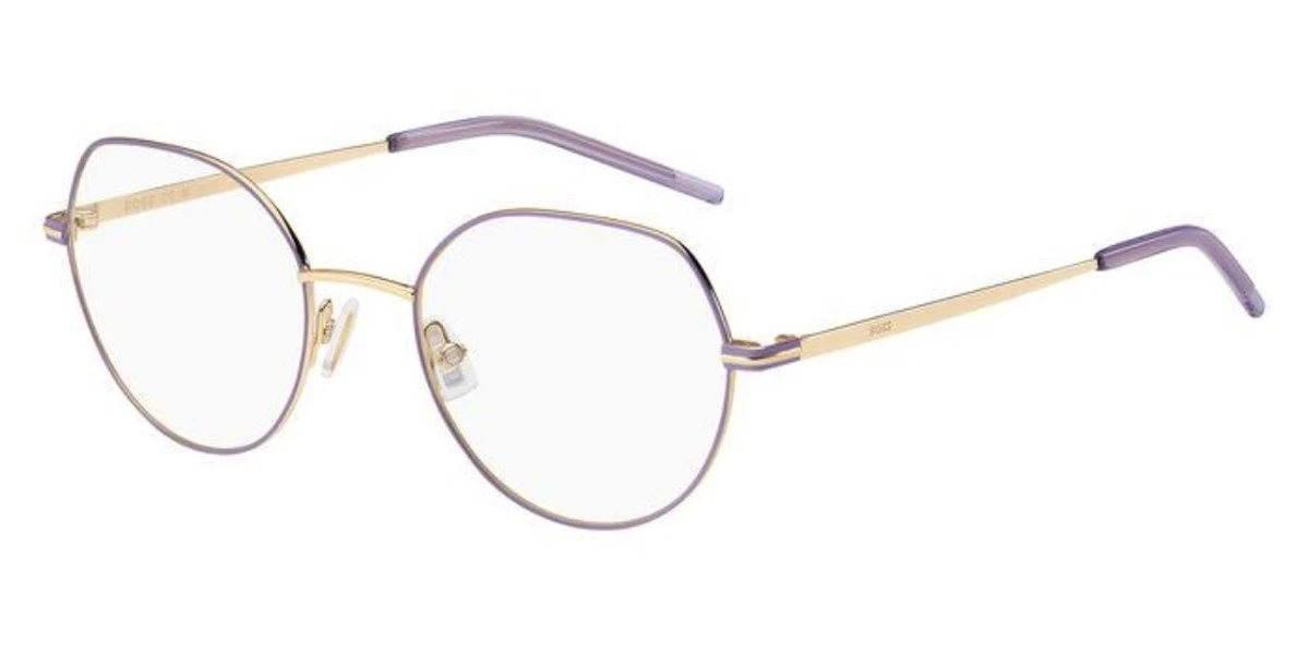New HUGO BOSS BOSS 1591 HZJ GOLD LILAC 51-20-140 Women