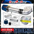 BCP BLUE 94-01 Ram 1500/2500 3.9L V6 5.2L 5.9L V8 Intake Induction Kit +Filter