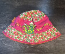 The Wiggles Dorothy Dinosaur 2008 Floral Pink Bucket Hat Width Roughly 48cm
