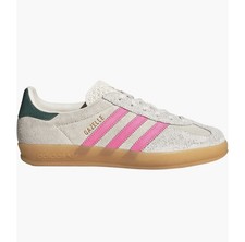 Adidas Originals Gazelle Indoor Women's Off White Lucid Pink US SZ 6 JQ1096