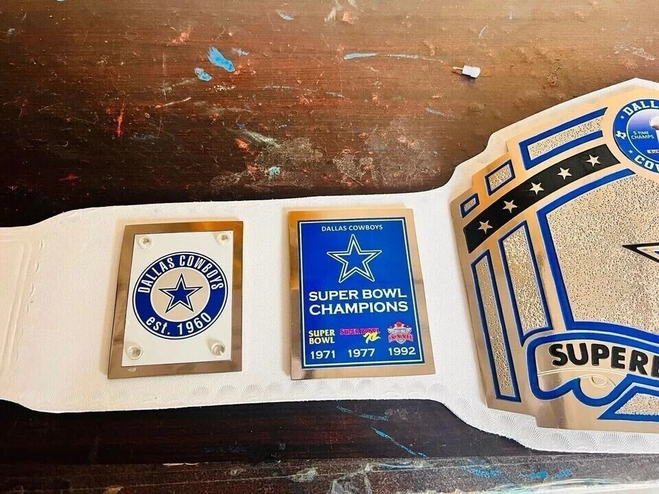 Dallas Cow Boys Superbowl Title champions Adult Size 2mm Brass 50" Long - Image 2 of 2