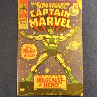 Marvel Comics Captain Marvel #1 (1968) Big Premiere Issue Out of the Holocaust