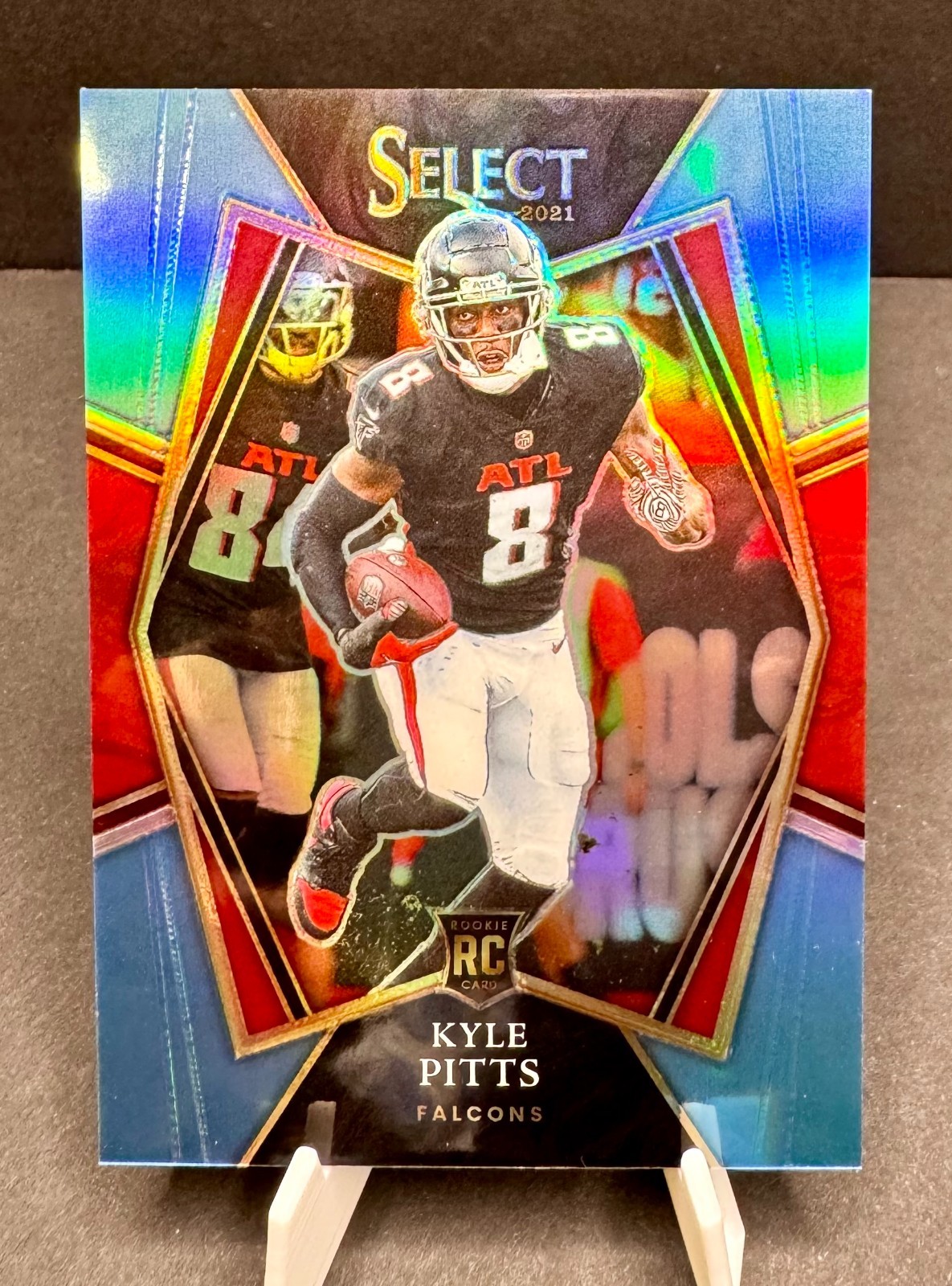 2021 Select Kyle Pitts Black Gold Die Cut Premier Level /99 RC SP #146 JSCA