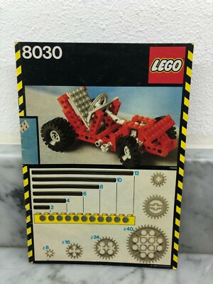 Lego Instructions 8030 80s Manual 1982 | eBay
