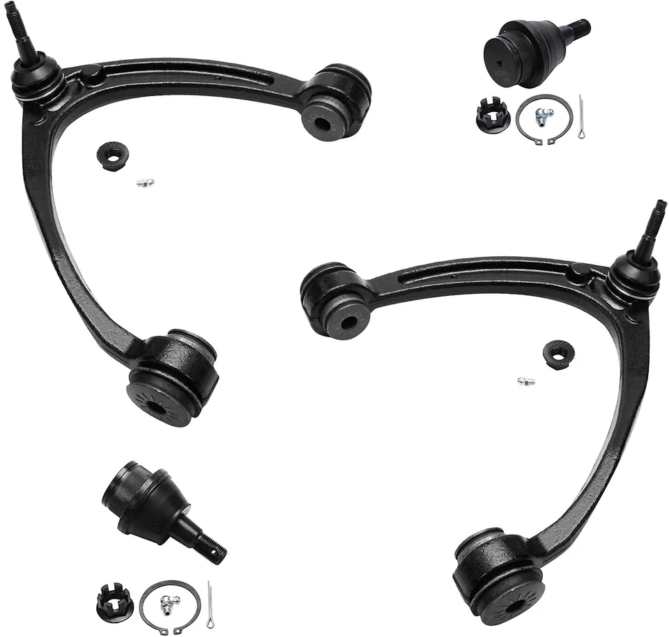 Kit de braço de controle superior cubo de roda dianteira 16 peças 4WD para Silverado 1500 Escalade Tahoe - Imagem 3 de 4