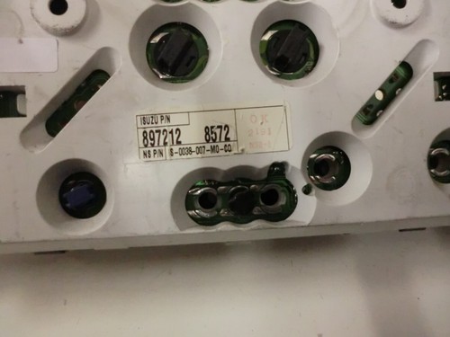 897212 | VELOCÍMETRO DE PANEL DE INSTRUMENTOS ISUZU FABRICANTE DE EQUIPOS ORIGINALES - Imagen 3 de 3