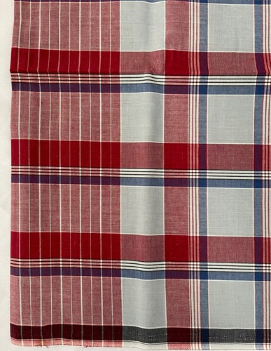 Men's Thai Tube Long Sarong Grid Pattern Multi-Color Stitched Wrap Ready to Wear - Picture 101 of 122