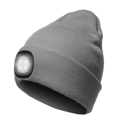 Mütze mit Licht Joggingmütze Beanie Strickmütze LED Lampe USB Akku aufladbar RD - Bild 46 von 56