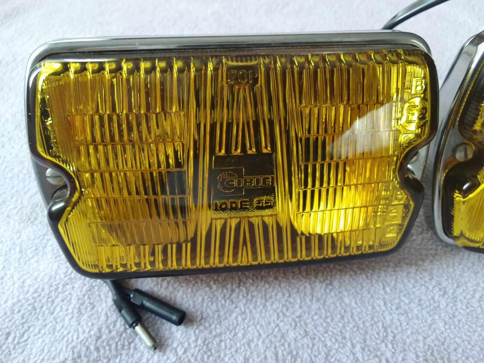 Cibie chrome yellow fog lights VW Porsche Mercedes Jaguar eBay