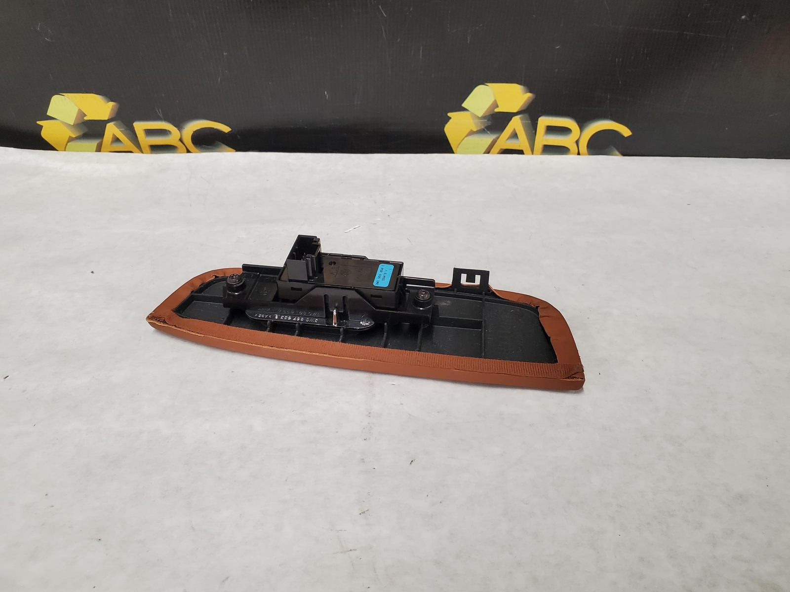 2007 Bentley Flying Spur Passenger Window Door Switch w/ Trim Panel (Saddle) OEM