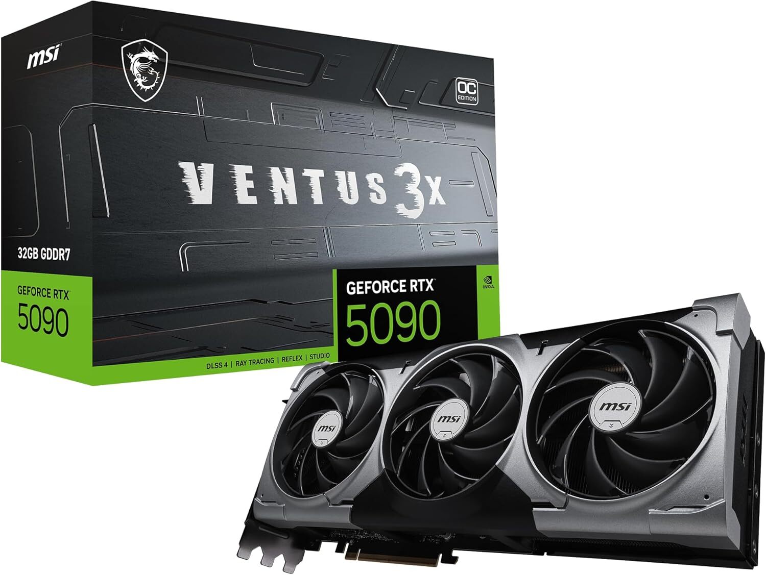 Preorder MSI GeForce RTX 5090 32G Ventus 3X OC  Nuova - Sigillata ship 313