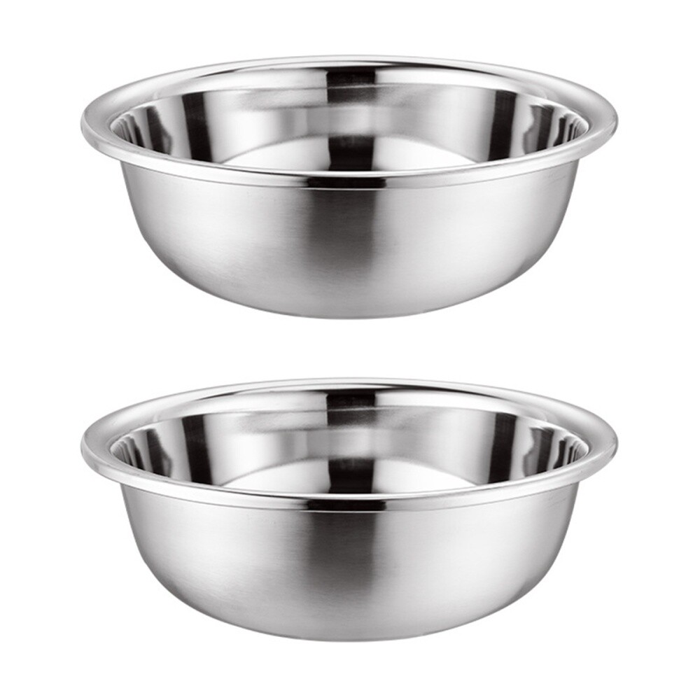 Lebensmittel Vorbereitung Schüssel Edelstahl Saving Gericht Große Schüsseln