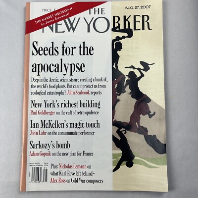 The New Yorker Magazine August 2007/ The Market Meltdown, Paul