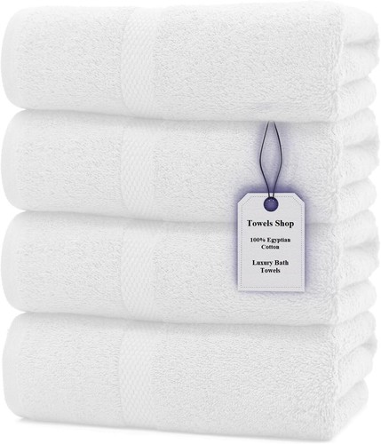 4X Extra Large Jumbo Bath Sheets 100% Premium Egyptian Cotton Soft Towel 500 GSM - Picture 22 of 41