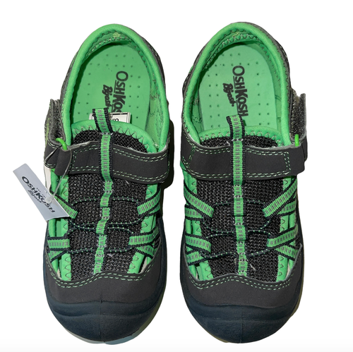 NUEVOS OSH KOSH Bgosh Azul Punta Cerrada Agua Playa Juegos Zapatos Niños Pequeños Talla 12 - Imagen 3 de 10