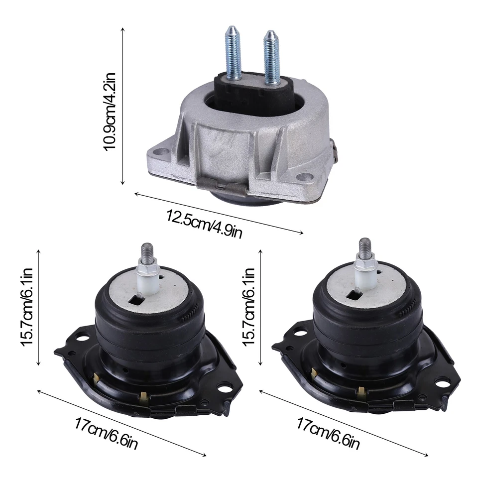 Kit de montagem trans motor para 2011-2019 Jeep Grand Cherokee 3.6L 5.7L A5611, A5488 - Imagem 2 de 4