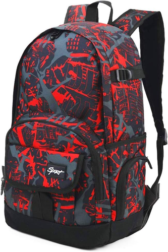 School Backpack Travel Bag for Men & Women Lightweight College Back Pack with La