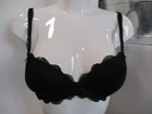 Aubade Push Up Bra DA 18 "Aubade à l’Amour" Fine Lace & Tulle Noir (AU1)