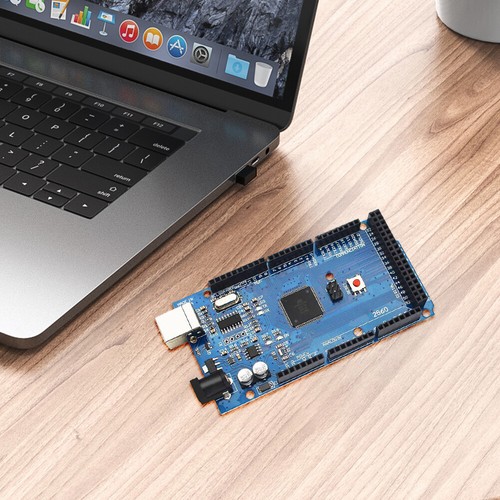 Mega2560 R3 ATmega2560-16AU Microcontroller Development Board CH340G USB Chip - Afbeelding 3 van 17