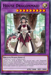 House Dragonmaid RA03-EN037 (Secret Rare) Quarter Century Bonanza