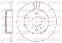 Remsa 2X Bremsscheibe Vorne Ø276 Mm FüR Mercedes-Benz Vito Bus 638 112 CDI 2.2