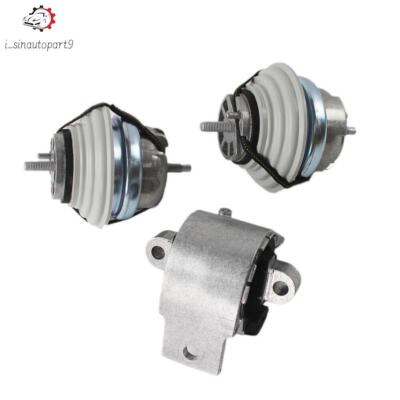 3pcs Engine Mounts C2P17845 C2D38505 Compatible with Jaguar XF XJ 2009 2010 2011