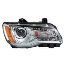 For 2011 2012 2013 14 Chrysler 300 Chrome Halogen Headlight Assembly Right Side
