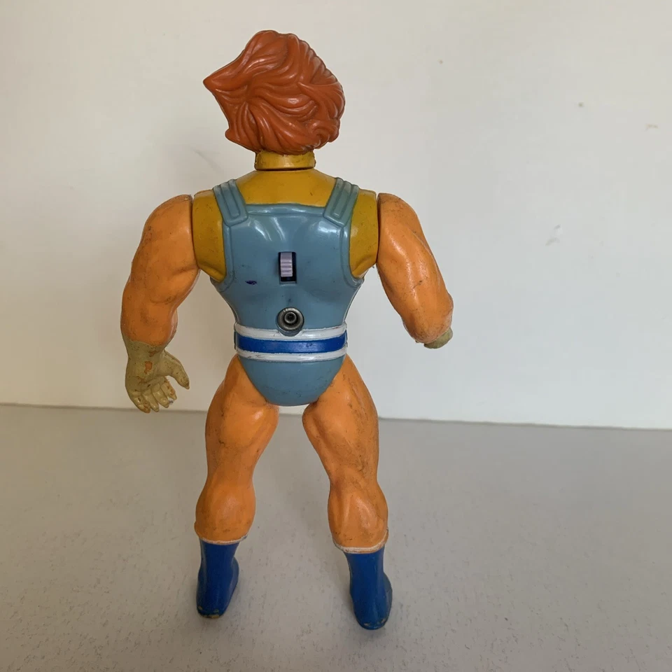 Thundercats Lion-O / оранжевый вариант 7» / винтажная фигурка 1985 LJN / б/у - Изображение 4 из 4