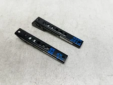 H50123 09-15 Jaguar XF Front Seat Belt Height Adjuster Bracket Set of 2 LH + RH