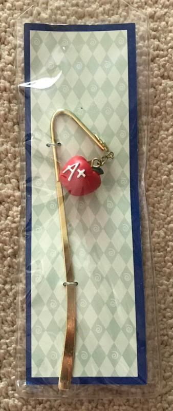 Teacher A+ Apple Bookmarker