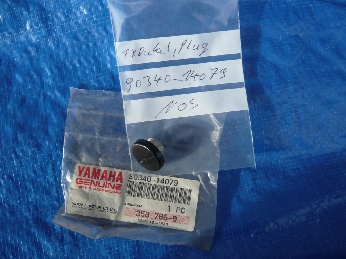 Yamaha 1x Deckel Plug 90340-14079 NOS | eBay