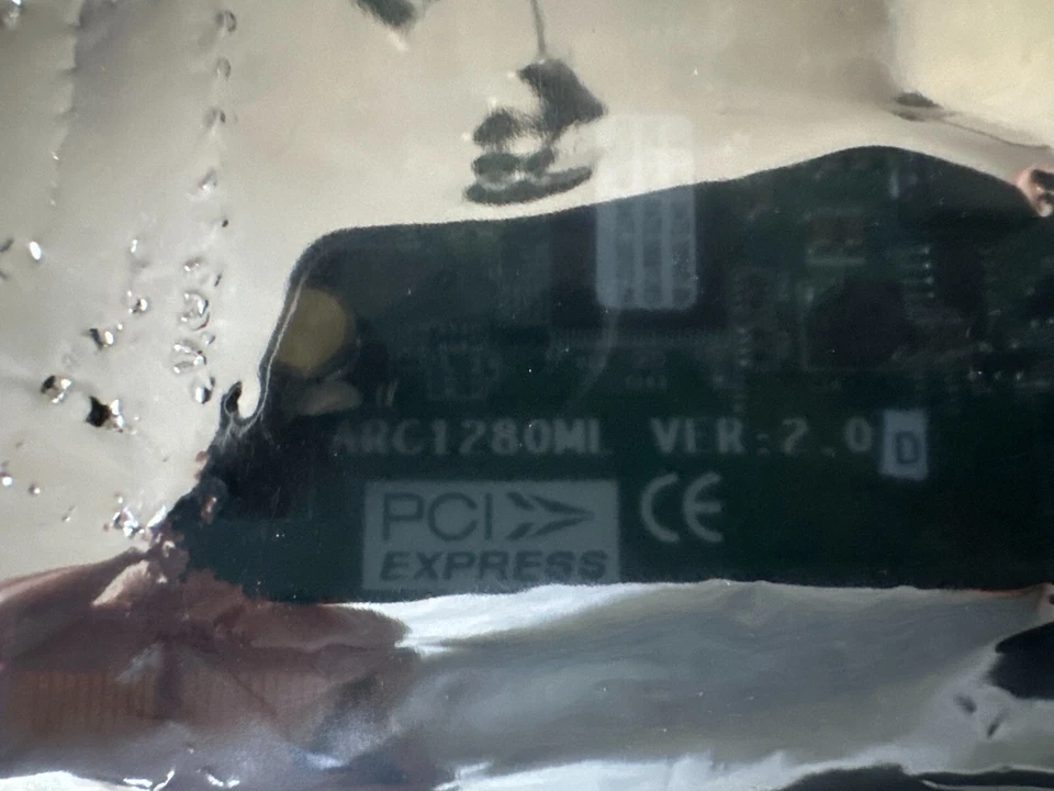 Areca ARC-1280ML VER 2.0 PCIe 12-Port SATA 512MB RAID Controller 71-126D1-ML20 - Image 4 of 4