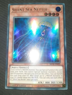 Yu-Gi-Oh! Silent Sea Nettle BROL-EN029 Ultra Rare - Eng Cards