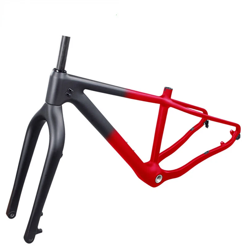 26er Snow Fat Bike Frame Disc Brakes Full Carbon Fiber Mountain