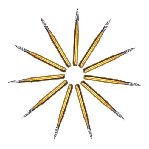 10 Pcs Dental Carbide Steel Trimming Finishing Burs Tungsten Bur FG Handpiece - Afbeelding 24 van 193