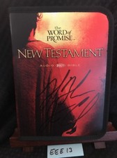JIM CAVIEZEL (JESUS) SIGNED AUTOGRAPHED! Word Of Promise NT AUDIO BIBLE ON CD!