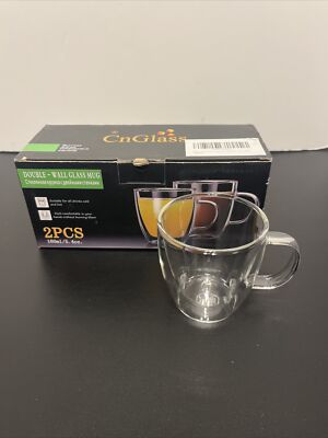 Double Wall Glass Mug