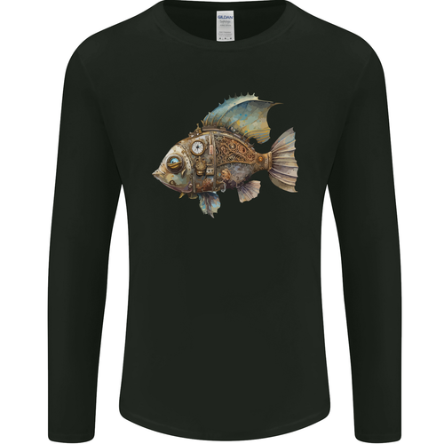 Style3 T-Shirt Uomo Videogame Pesce Crossing – 100% Cotone Premium, Stampa Vintage - 2